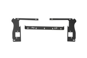 Jeep Wrangler Mounting Brackets - Rugged Ridge - Grille LED Mount Bracket - Black - `18-`22